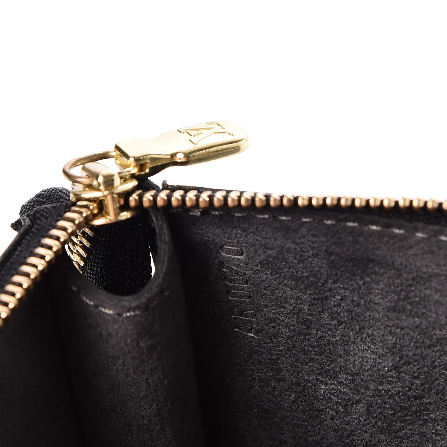 Louis Vuitton Epi Pochette Accessories 24 Black 6 of 7