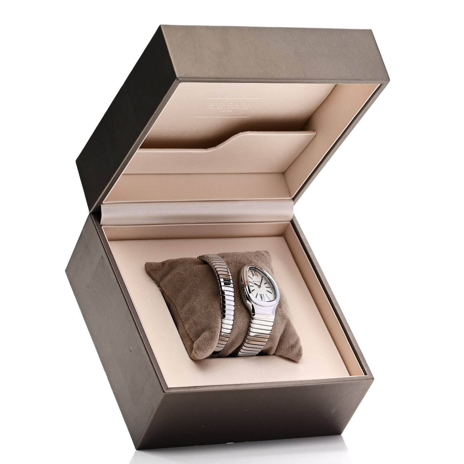Bulgari Stainless Steel 35mm Serpenti Tubogas Quartz Watch 5 of 5