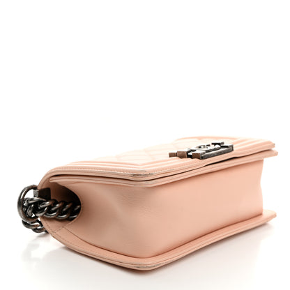 Chanel Lambskin Quilted Boy Flap Light Pink 4 of 18