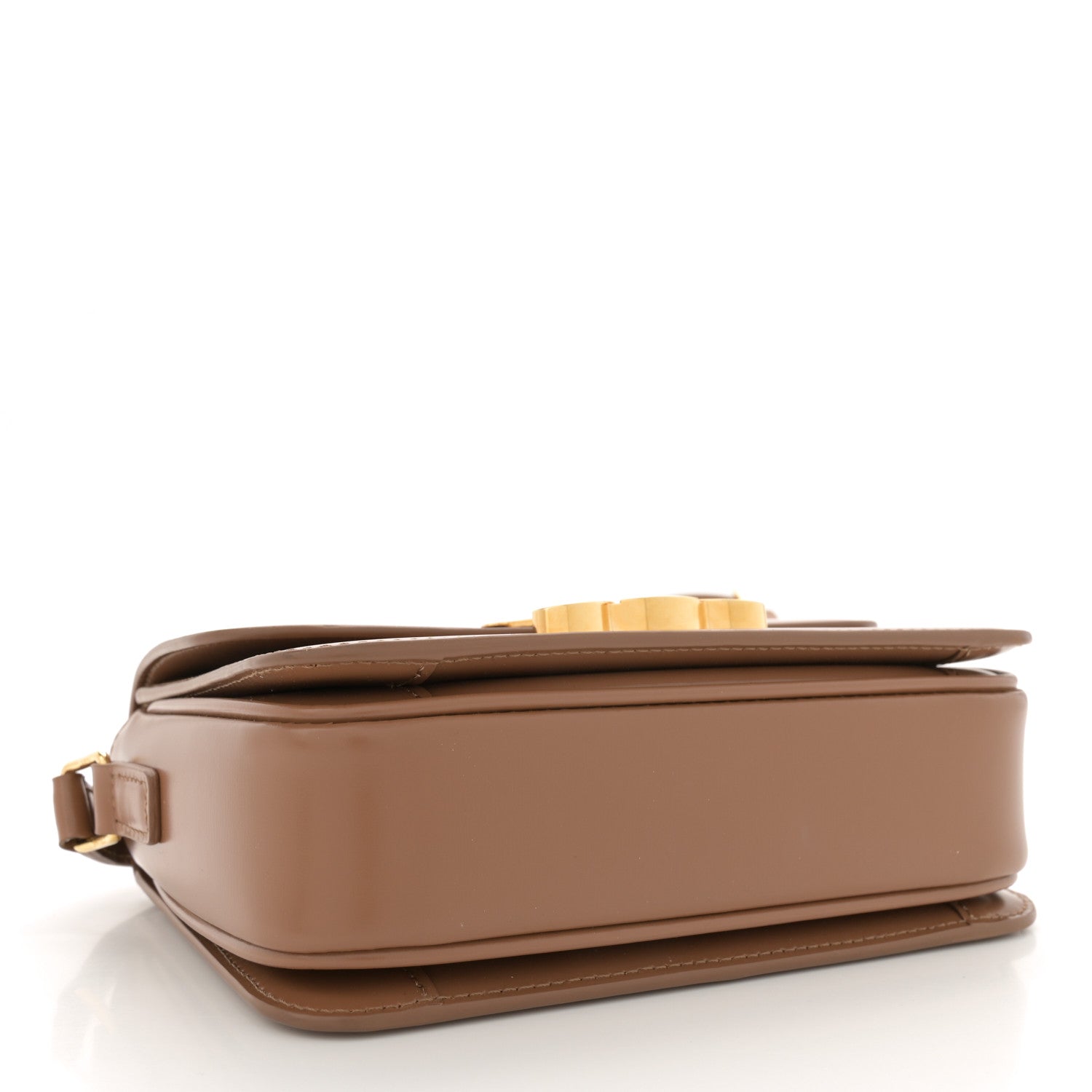 Celine Shiny Calfskin Teen Triomphe Bronze 4 of 12