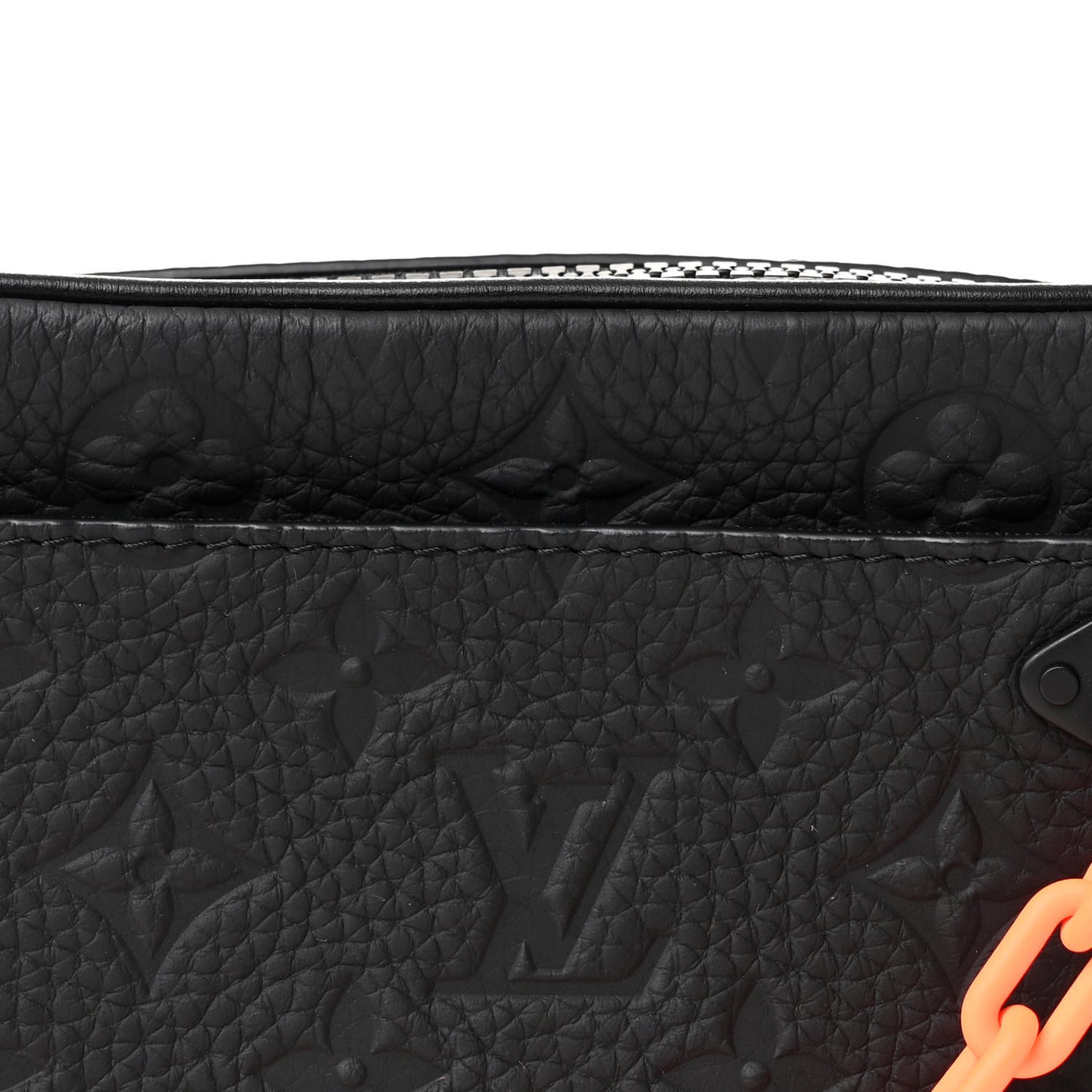 Taurillon Monogram Uniformes Solar Ray Soft Pochette Volga Belt Bag Black