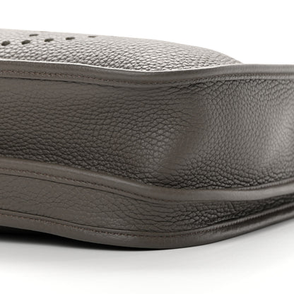 Hermes Taurillon Clemence Evelyne III PM Etain 10 of 11
