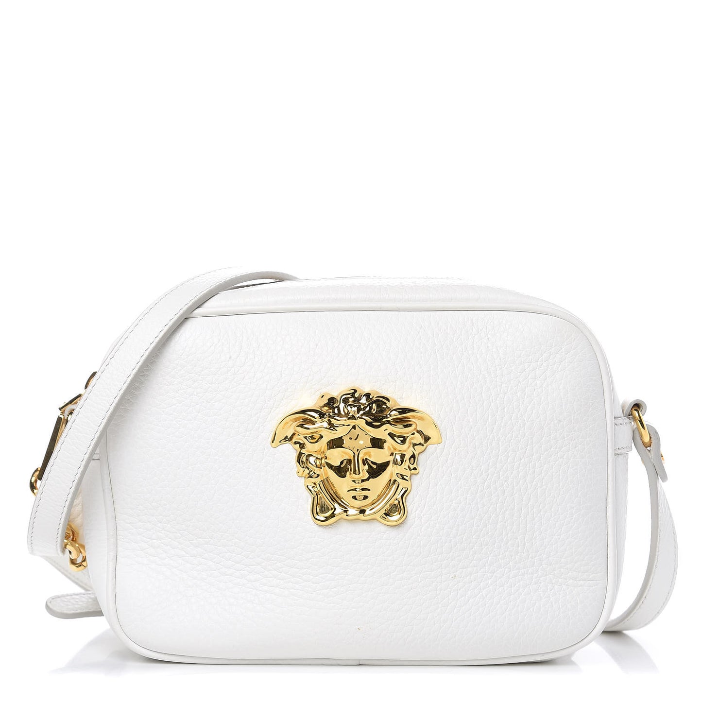Calfskin Palazzo Camera Bag White