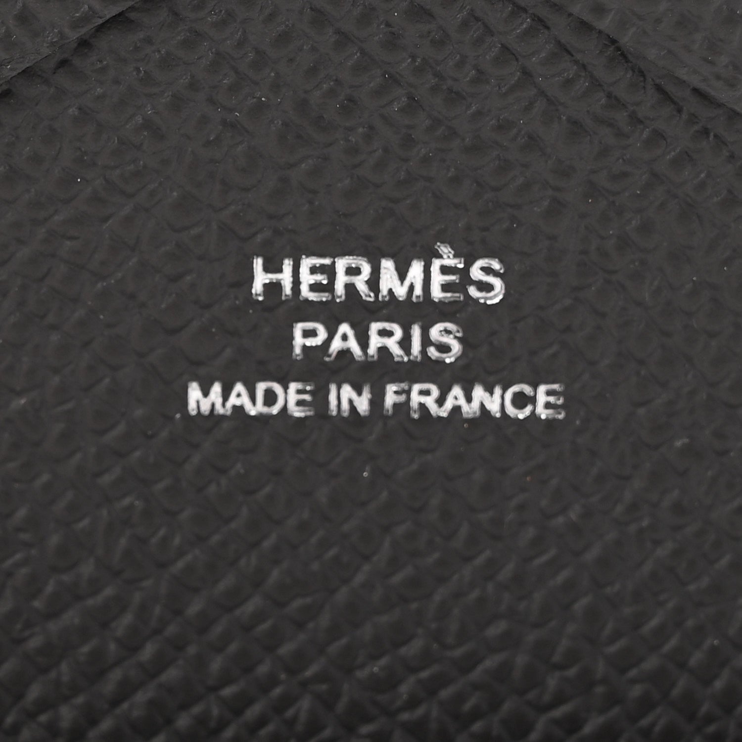Hermes Epsom Calvi Duo Card Case Graphite 6 of 9