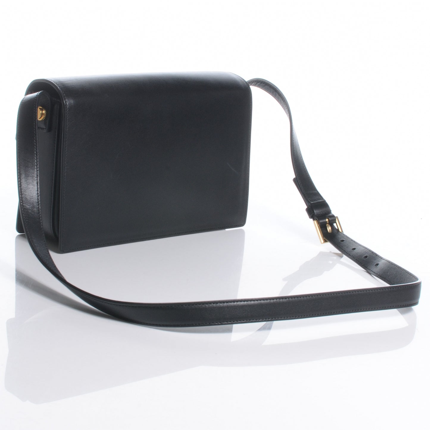 Leather Medium Bi-Color Lulu Satchel Beige Black