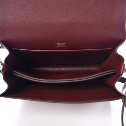 Hermes Evercolor Mini Sac Roulis Bordeaux 5 of 9