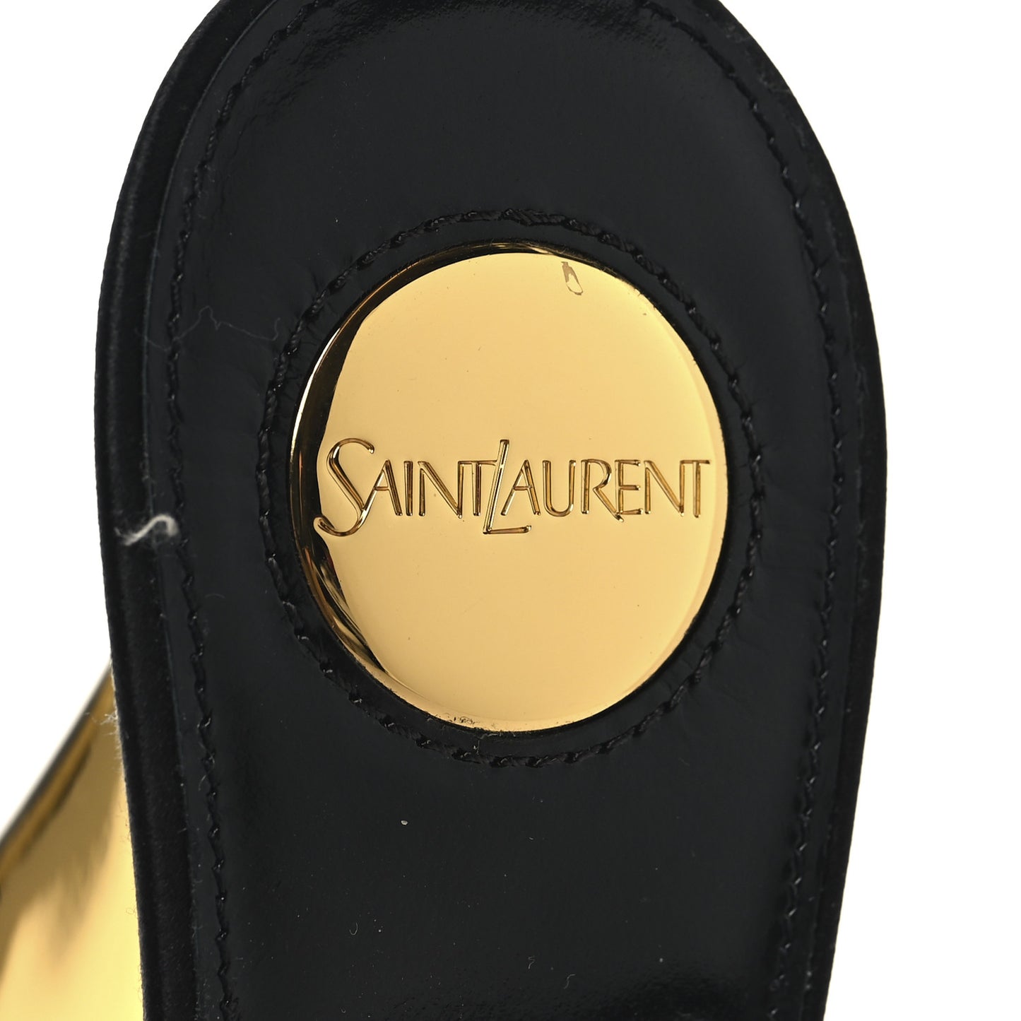 Crepe Satin Lucienne 110 Wedge Sandals 38.5 Black