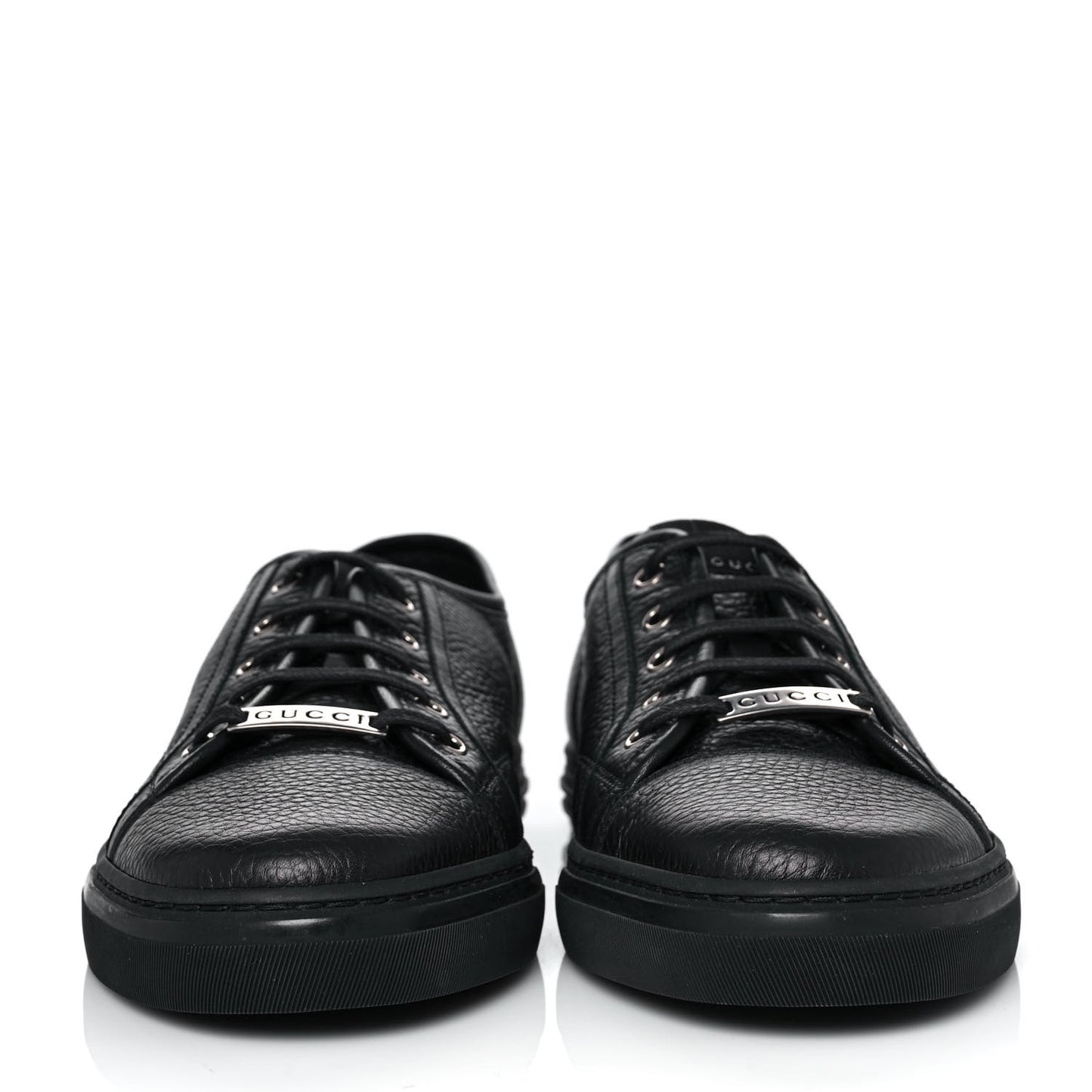 Nappa Mens Low Top Sneakers 9 Black