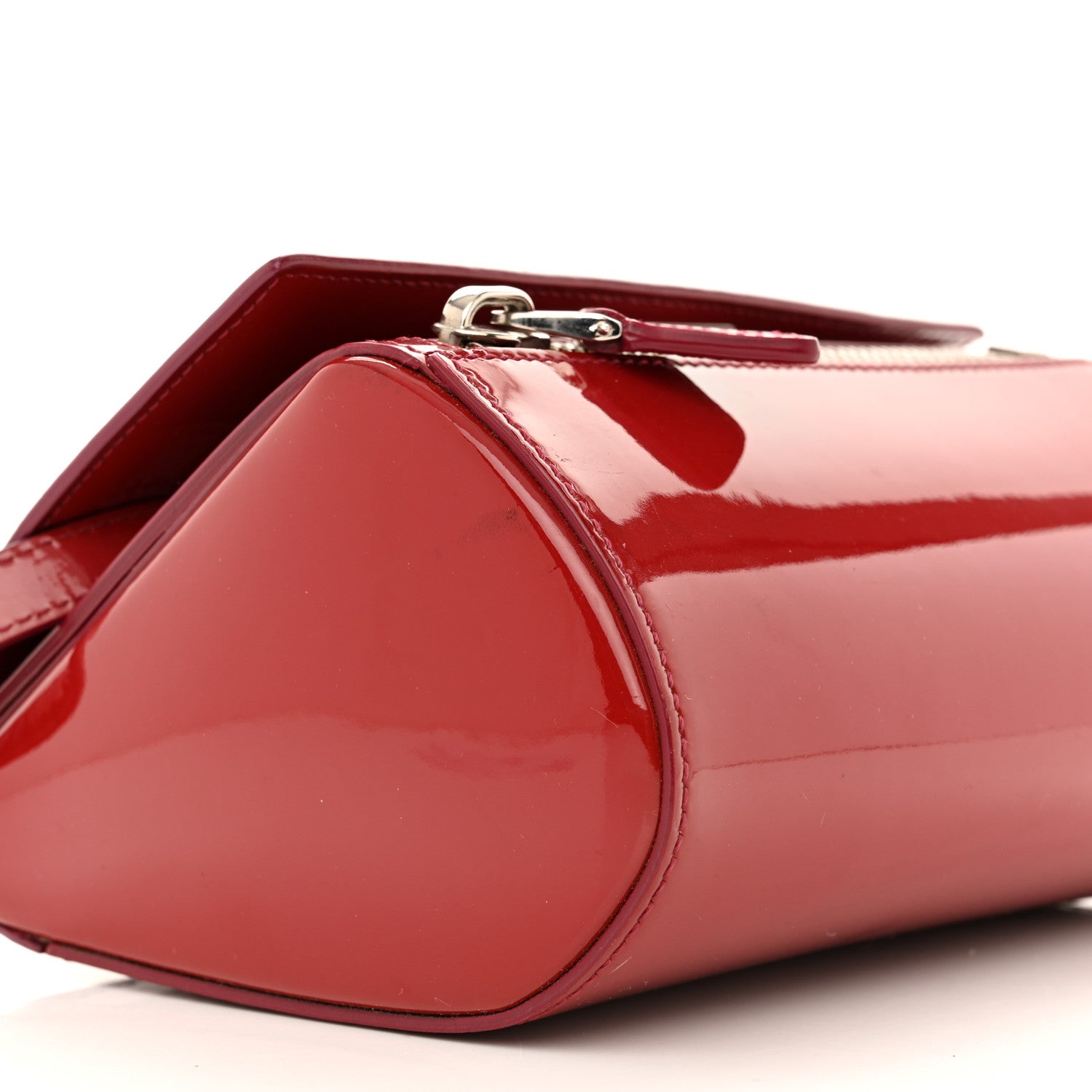 Givenchy Patent Calfskin Mini Pandora Box Crossbody Bag Red 9 of 18