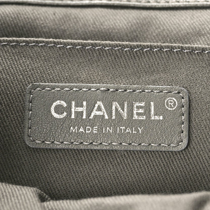 Chanel Goatskin Quilted Metallic Bubble Backpack Silver 6 of 11