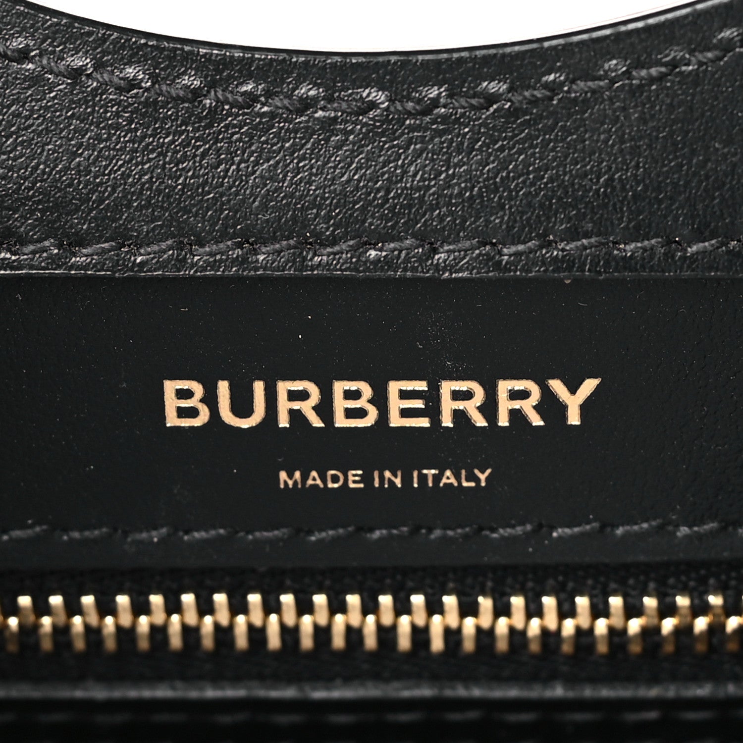 Burberry Smooth Calfskin Cashmere Check Mini Pocket Bag Brown 6 of 9