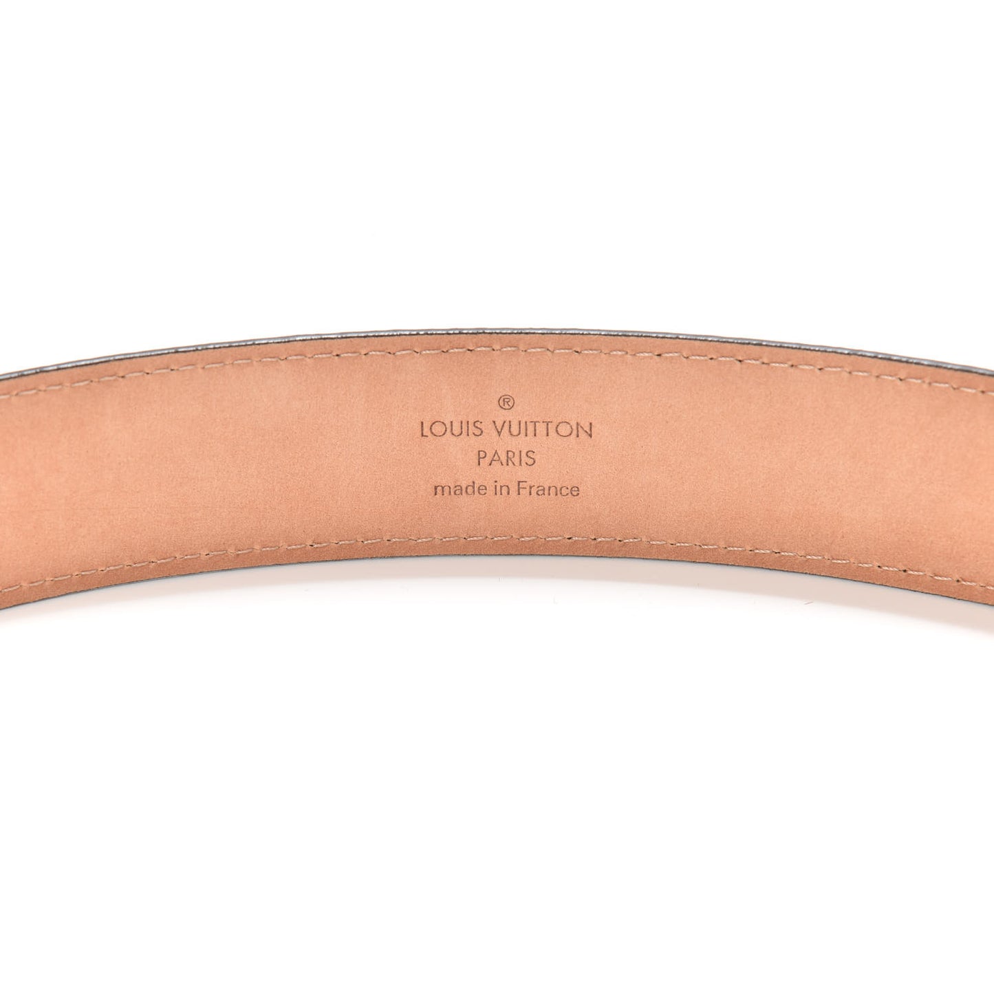 Damier Ebene 30mm Ellipse Belt 100 40