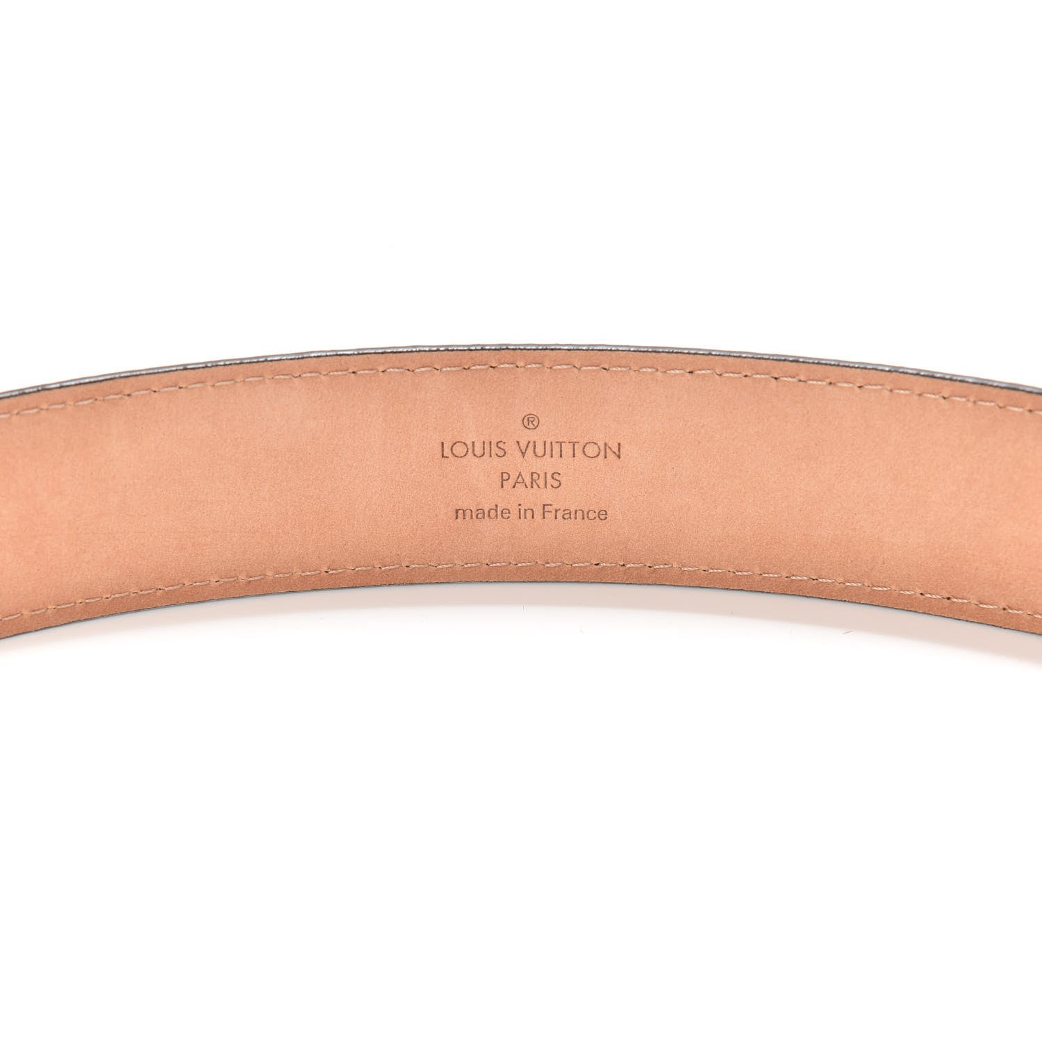 Louis Vuitton Damier Ebene 30mm Ellipse Belt 100 40 3 of 6