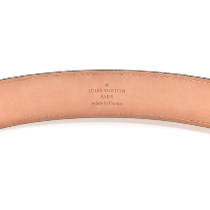 Louis Vuitton Damier Ebene 30mm Ellipse Belt 100 40 3 of 6