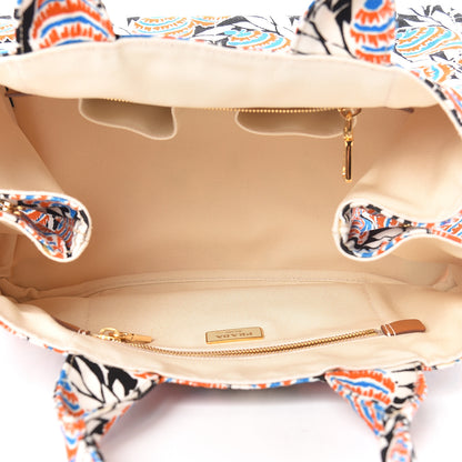 Prada Canapa Stampata Tote Black Mimosa 5 of 13