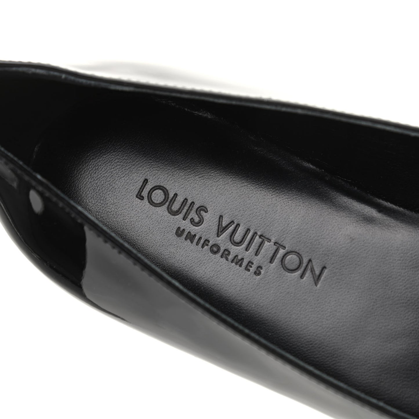 Patent Uniformes Ballet Flats 37 Black