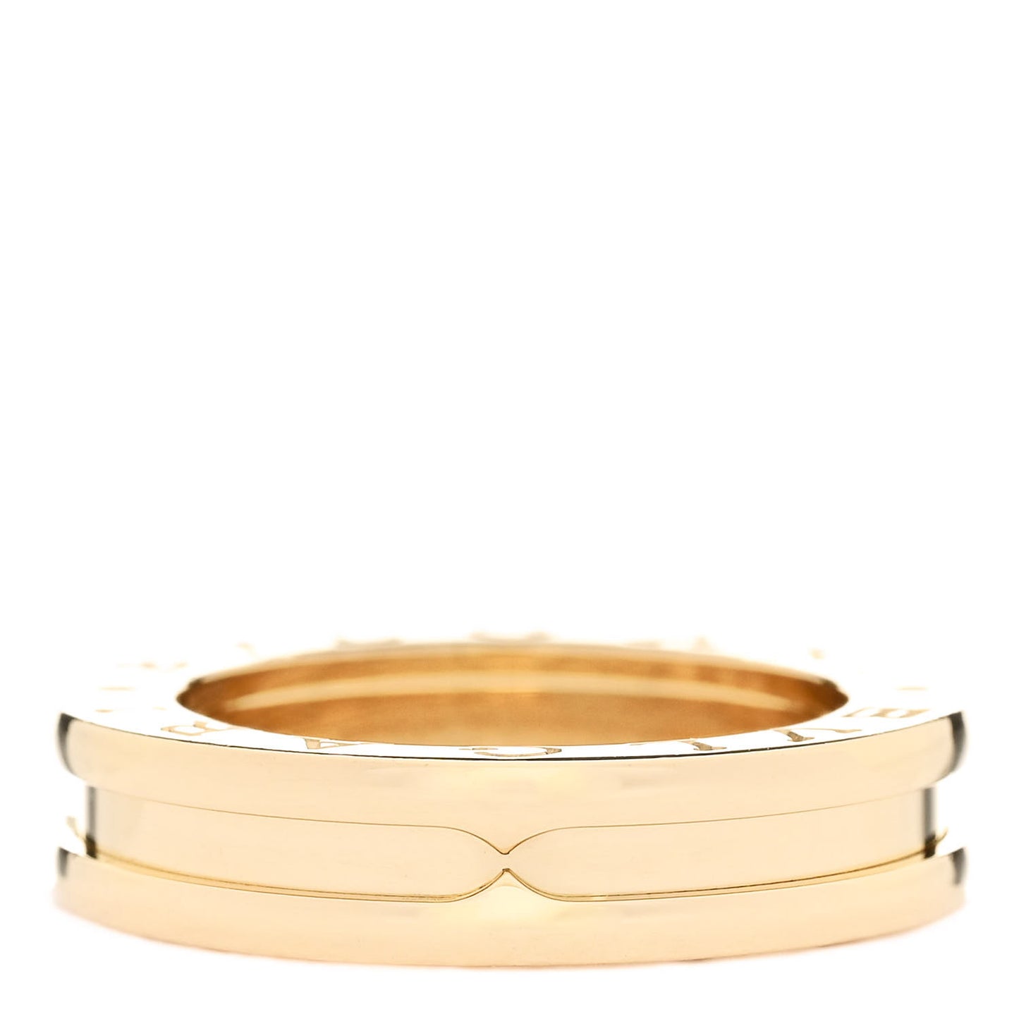 18K Yellow Gold B.Zero1 One-Band Ring 48 4.5