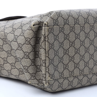 Gucci GG Plus Monogram Messenger Diaper Bag Dark Brown 9 of 16