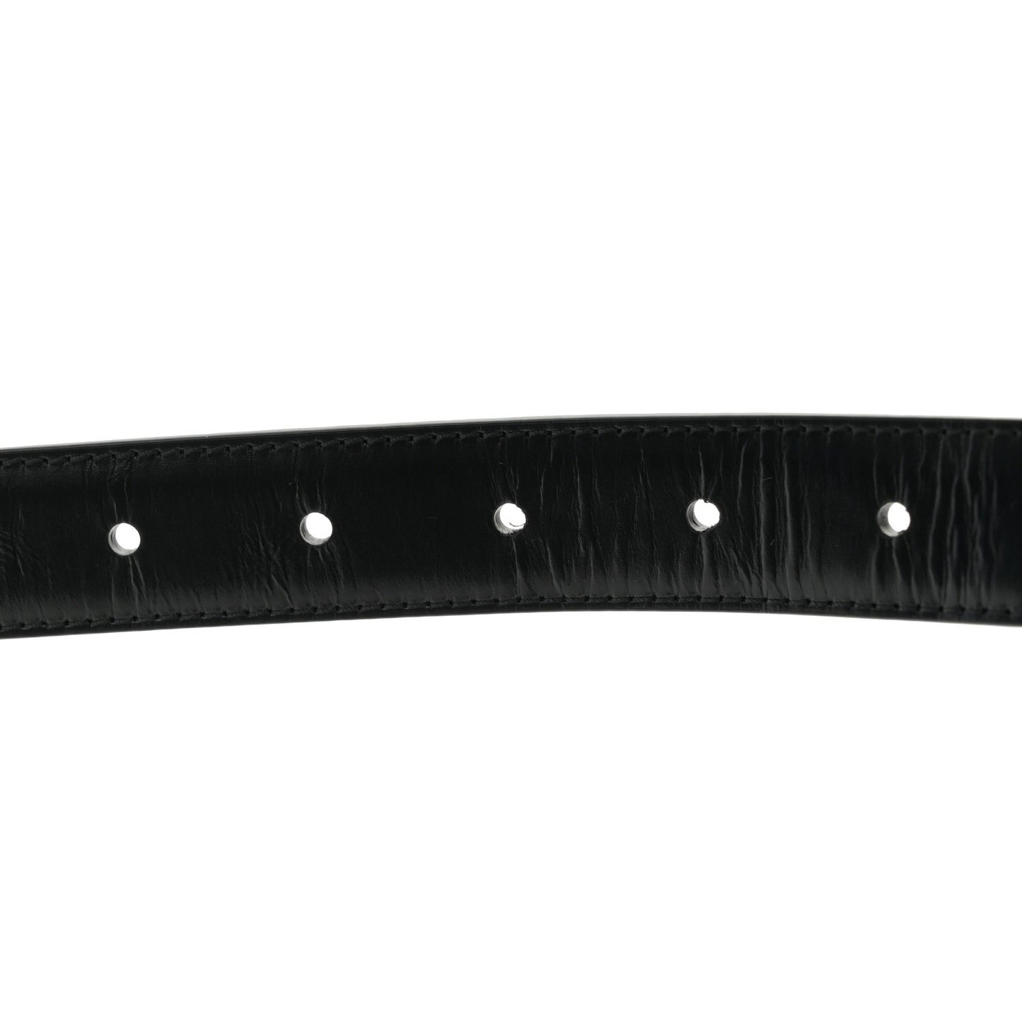 Box Calfskin Medium 25mm Triomphe Belt 80 32 Black