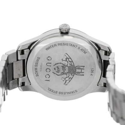 Gucci Stainless Steel 38mm G-Timeless Bee Quartz Watch Black 4 of 4