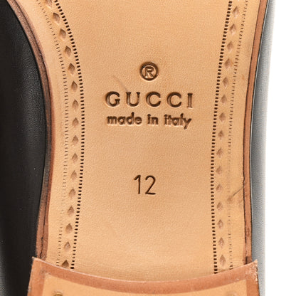 Gucci Betis Glamour Calfskin Mens 1953 Horsebit Loafers 12 Brown 7 of 9