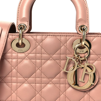 Christian Dior Lambskin Cannage Small My ABCDior Lady Dior Fard 8 of 10