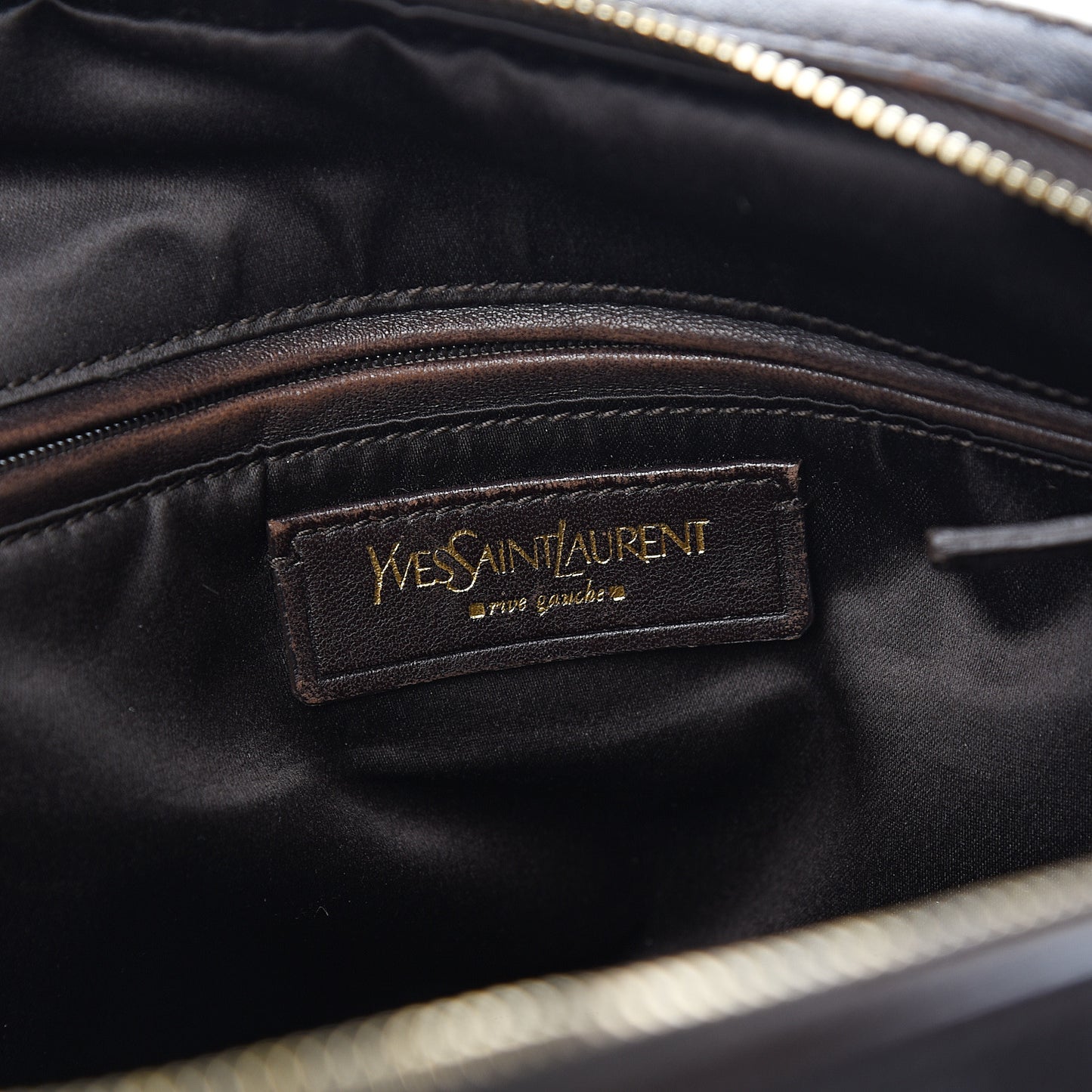 Calfskin Large Muse Dark Brown