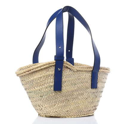 Loewe Raffia Small Basket Tote Bag Natural 3 of 8