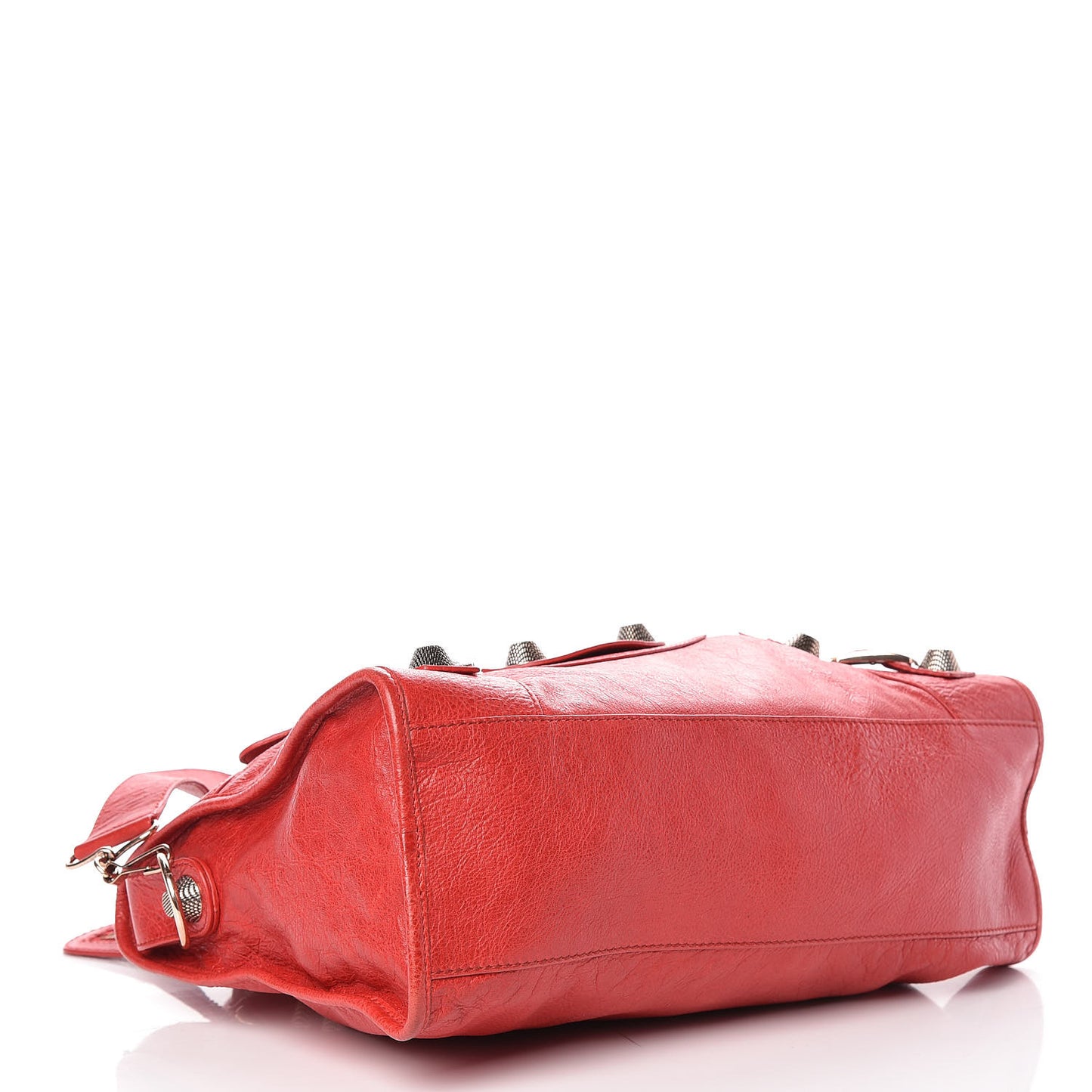 Agneau Giant 21 Rose Gold Hardware City Rouge Coquelicot