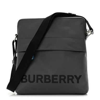 Burberry Econyl Logo Print Crossbody Bag Grey 1 of 10