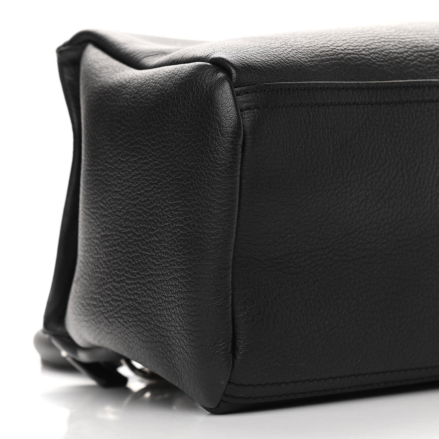 Sugar Goatskin Small Pandora Black