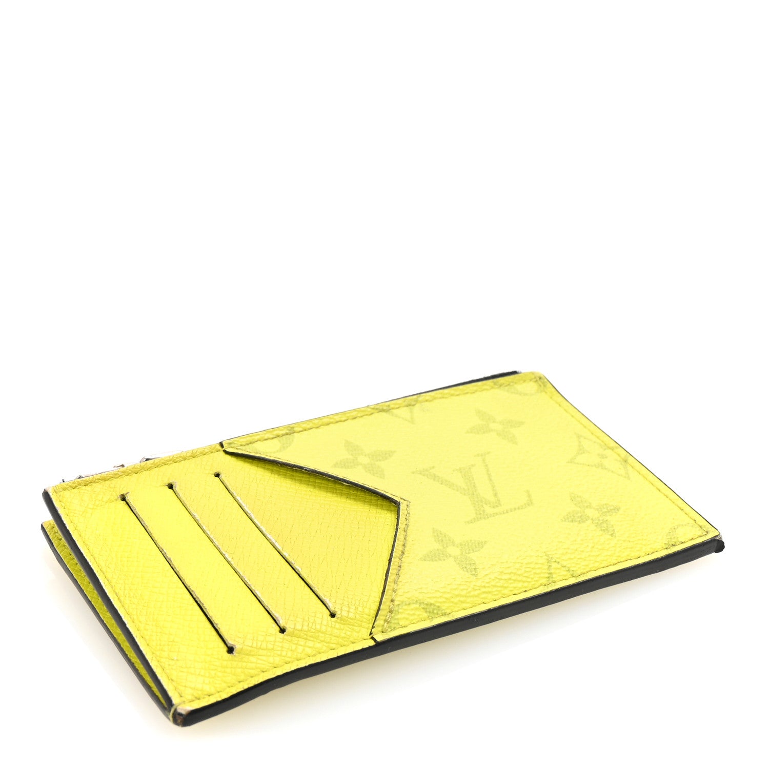 Louis Vuitton Taigarama Coin Card Holder Yellow 4 of 7