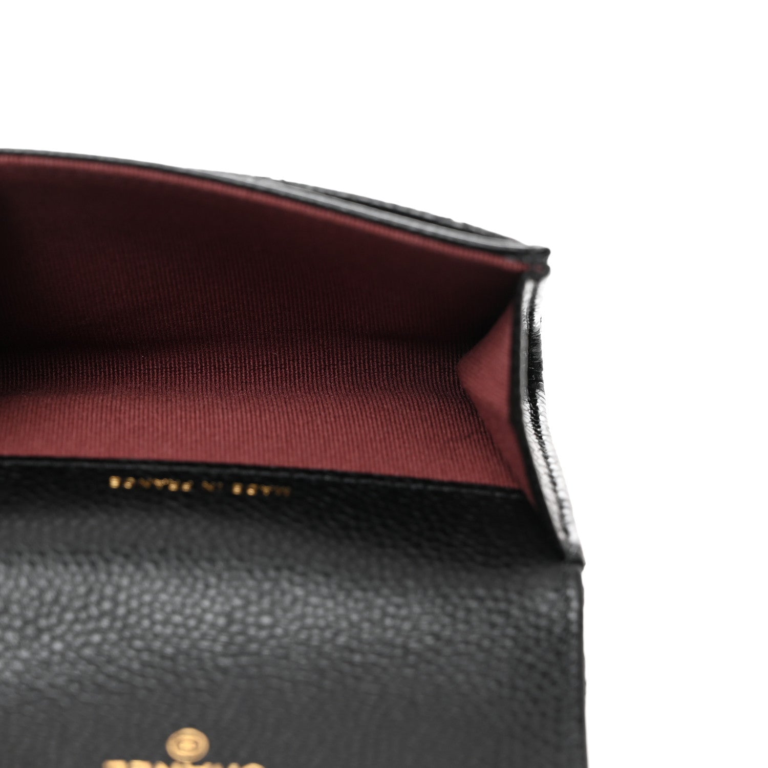 Chanel Caviar Quilted Flap Card Holder Wallet Black 5 of 8