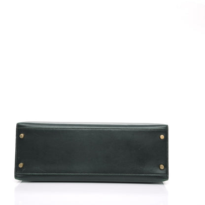 Hermes Box Kelly Sellier 32 Vert Fonce 8 of 44