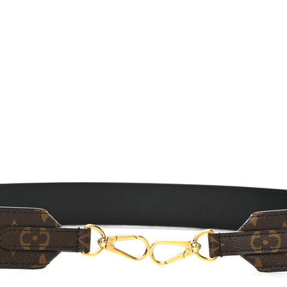 Louis Vuitton Monogram Bandouliere Shoulder Strap Black 4 of 4
