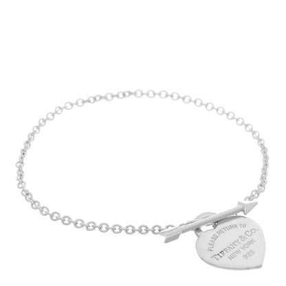 Tiffany Sterling Silver Return to Tiffany Lovestruck Bracelet 1 of 4