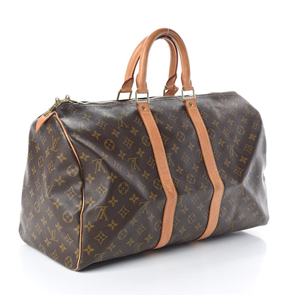 Louis Vuitton Monogram Keepall 45 3 of 16