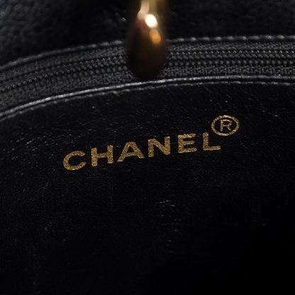 Chanel Caviar Quilted CC Shoulder Bag Black 6 of 8