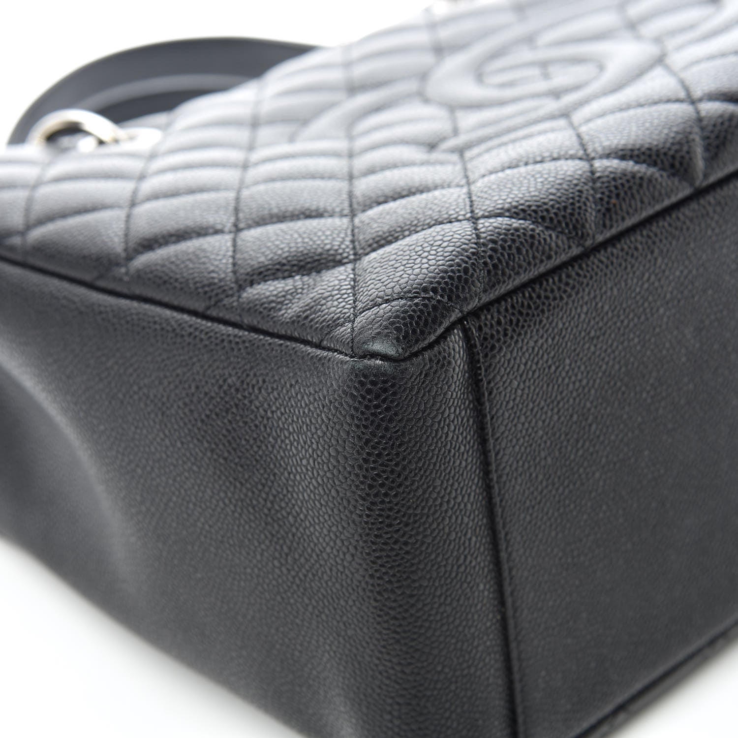 Chanel Caviar Quilted Grand Shopping Tote GST Black 13 of 15