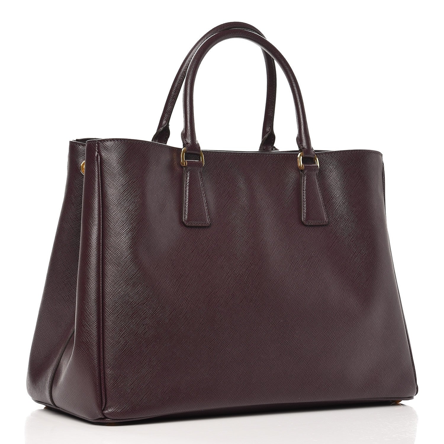 Prada Saffiano Lux Large Tote Granato 3 of 7