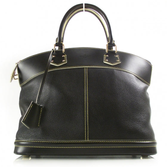 Louis Vuitton Suhali Lockit MM Black 1 of 9