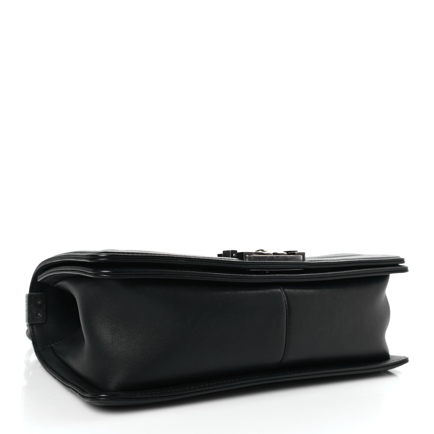 Chanel Calfskin Quilted Medium Boy Flap Black 4 of 10