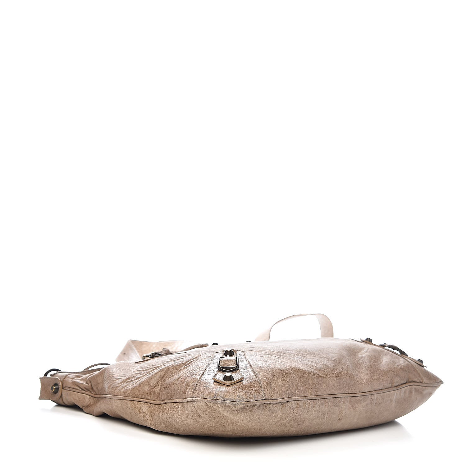 Balenciaga Chevre Classic Hardware Flat Messenger Gris Poivre 4 of 13