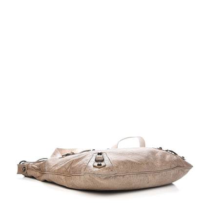 Balenciaga Chevre Classic Hardware Flat Messenger Gris Poivre 4 of 13
