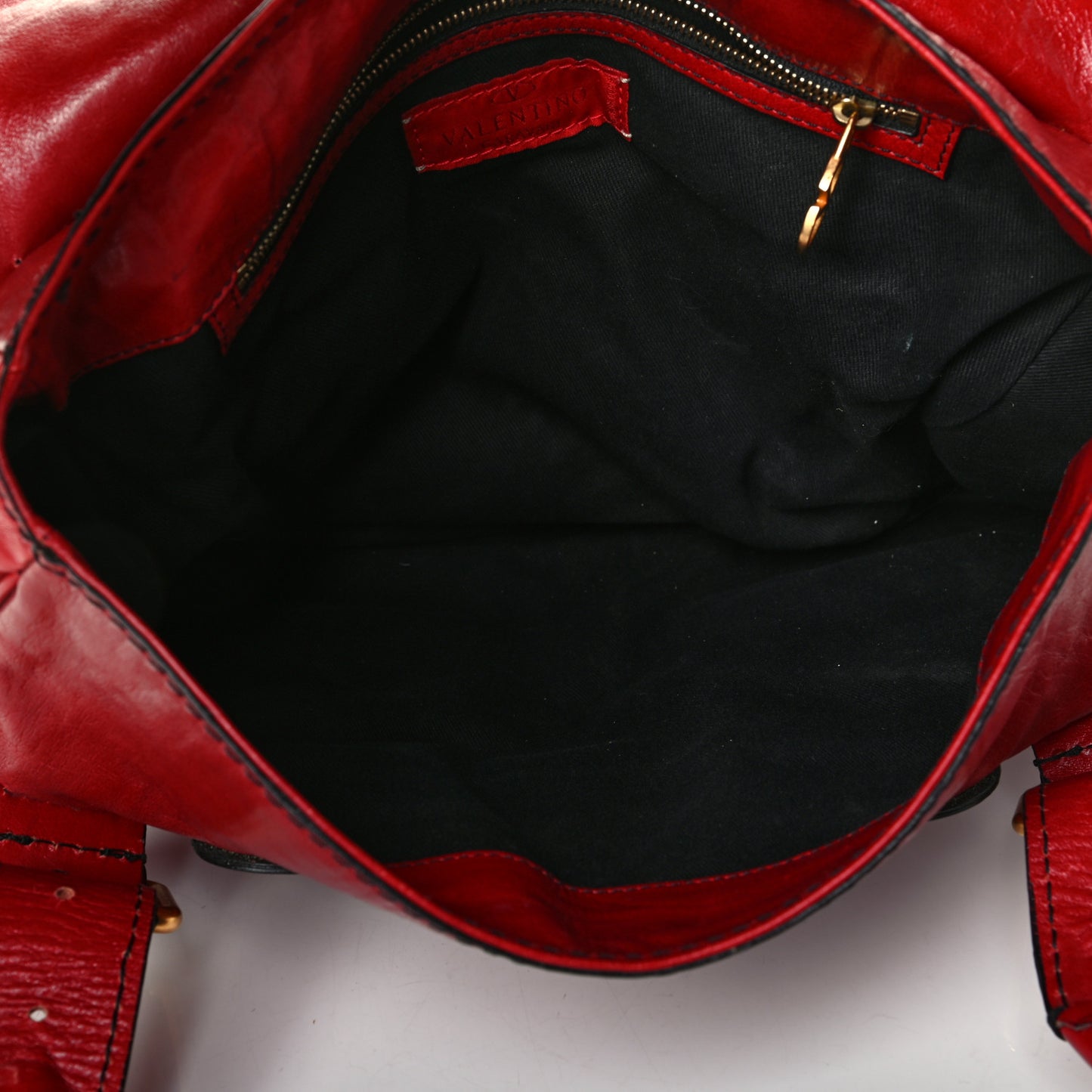 Calfskin Large Histoire Red
