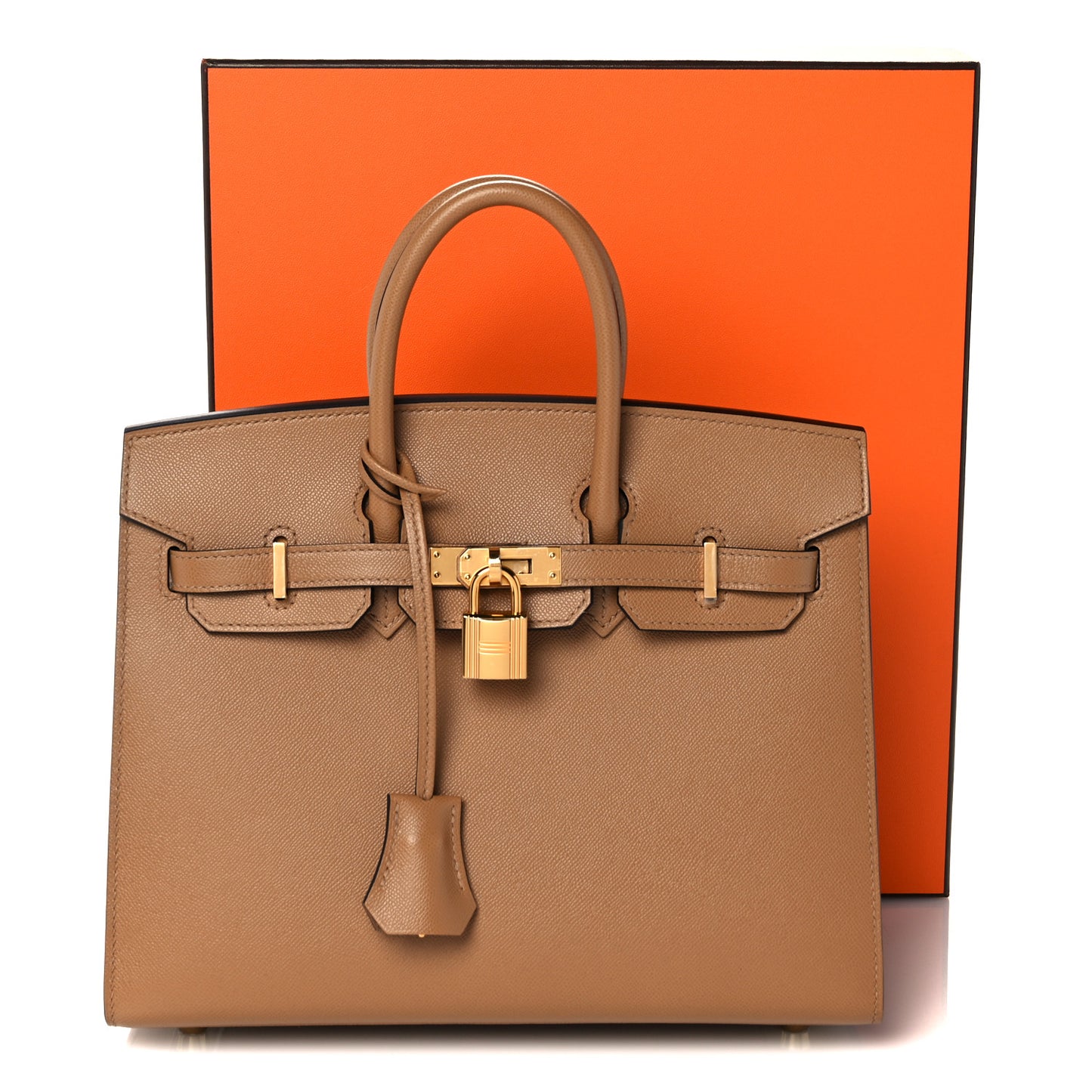 Madame Calfskin Birkin Sellier 25 Chai