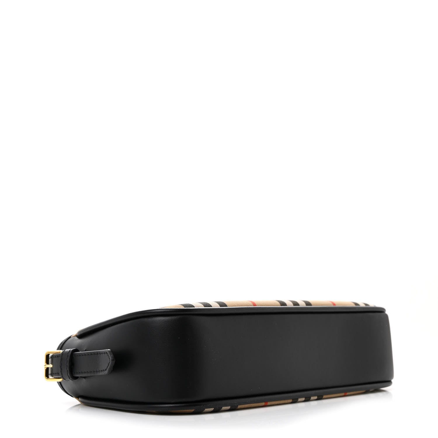 Burberry Vintage Check Calfskin Sling Archive Beige Black 4 of 11