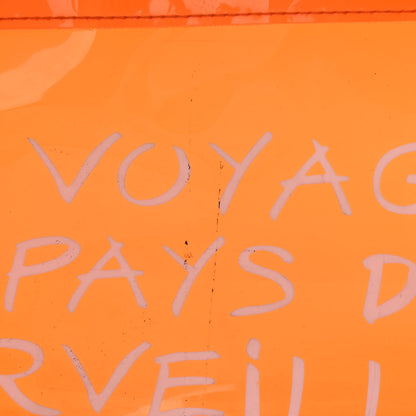 Hermes Vinyl Souvenir De L'Exposition Kelly Orange 12 of 12
