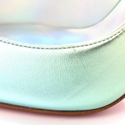 Christian Louboutin Iridescent Nappa Lam Licorne Iriza 100 Pumps 40 Multicolor 8 of 9
