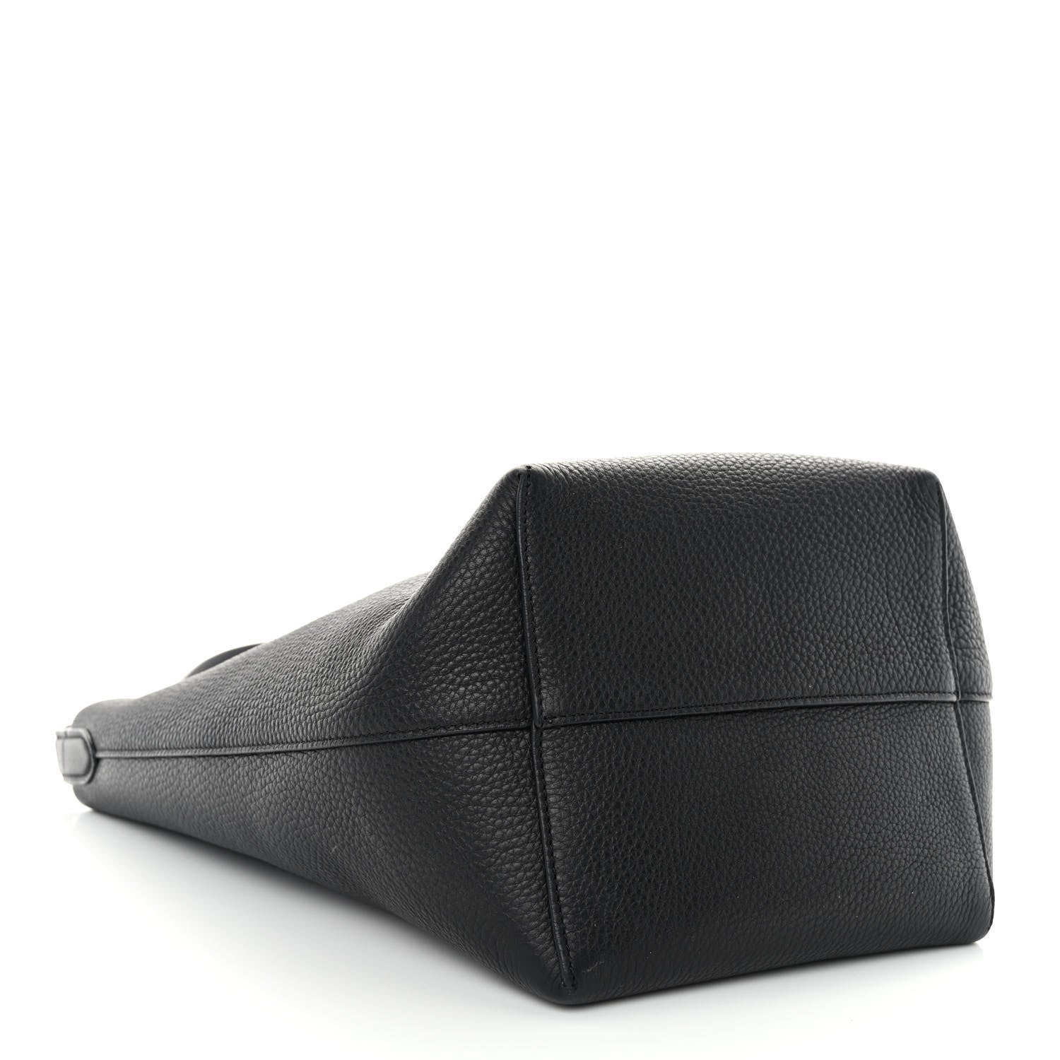 The Row Grained Calfskin Medium N/S Park Tote Black 4 of 9